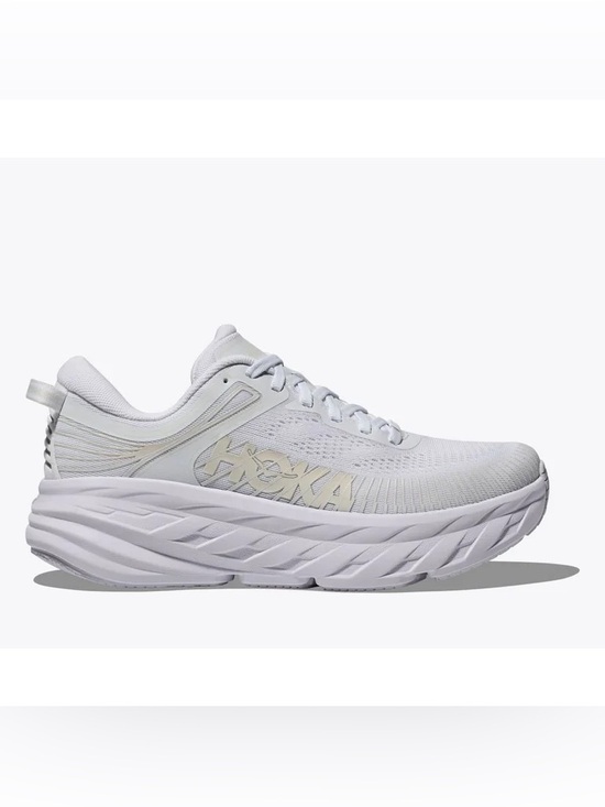 Hoka One One Shoes - Hoka One One Bondi 7 White Bottom /White Upper Womans size 7